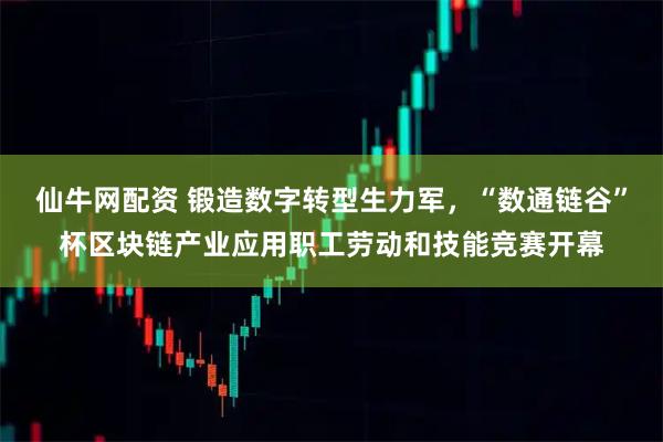 仙牛网配资 锻造数字转型生力军,“数通链谷”杯区块链产业应用职工劳动和技能竞赛开幕