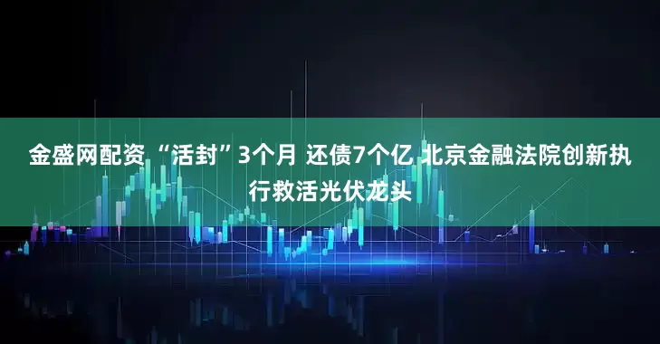 金盛网配资 “活封”3个月 还债7个亿 北京金融法院创新执行救活光伏龙头